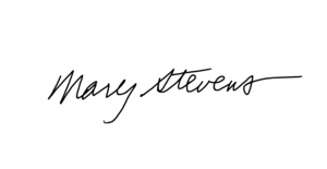Mary Stevens Signature